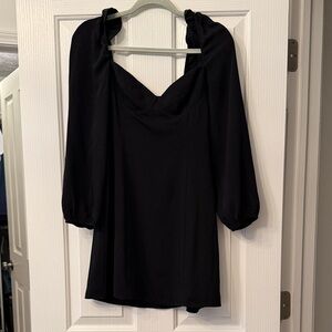 Elegant Black Women's Dress